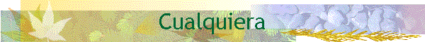 Cualquiera